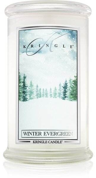 Kringle Candle Winter Evergreen candela profumata 624 g