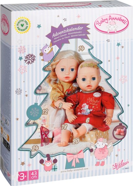 Zapf Creation 709634 - Calendario dell'Avvento Baby Annabell