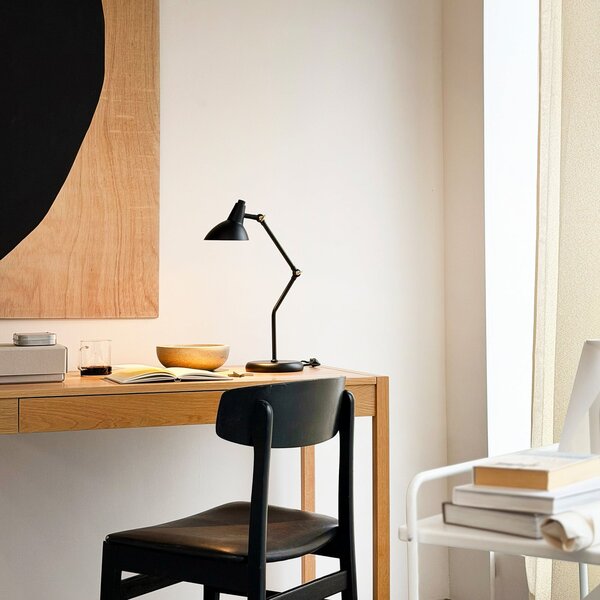 Lampade da tavolo Dyberg Larsen, Vela, Nero, Soggiorno, Metallo, Scandinavo