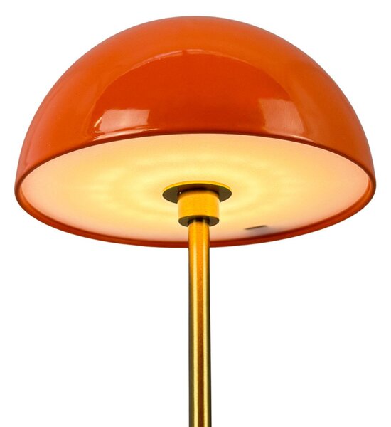 Lampade da tavolo Dyberg Larsen, Along, dimmerabile, Arancione, Soggiorno, Metallo, Scandinavo