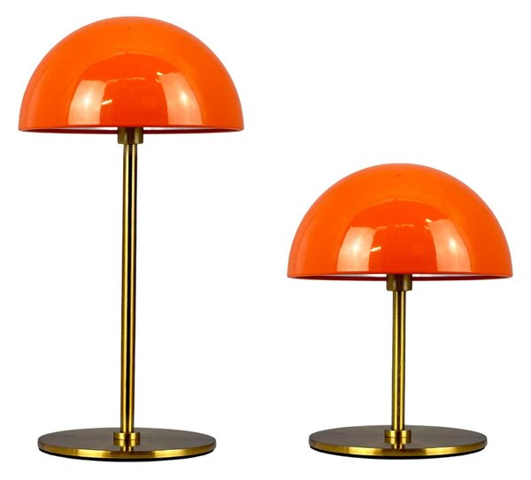 Lampade da tavolo Dyberg Larsen, Along, dimmerabile, Arancione, Soggiorno, Metallo, Scandinavo
