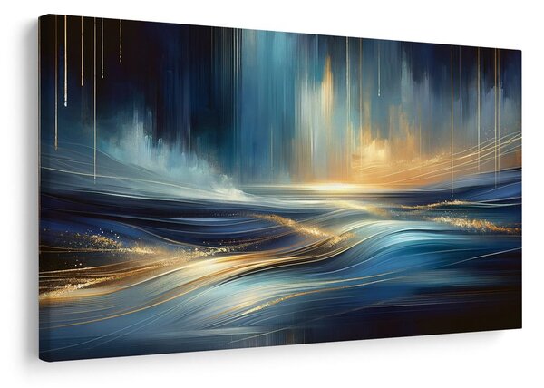 Quadro su tela – Bagliore sopra le onde