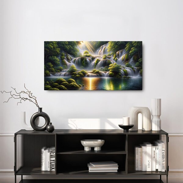 Quadro su tela – Cascate scintillanti