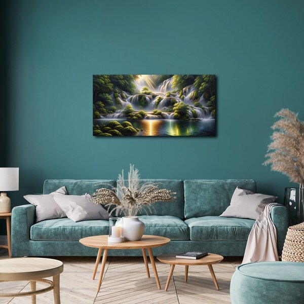 Quadro su tela – Cascate scintillanti