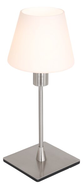 Steinhauer - lampada da tavolo - Ancilla - acciaio - vetro metallo - Ø 14cm - E14 - 3100ST