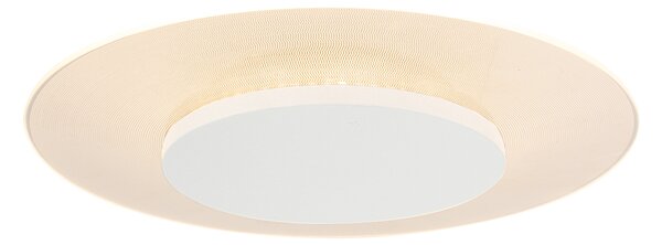 Steinhauer - plafoniera - Lido - bianco - plastica metallo - Ø 36cm - LED - 7798W