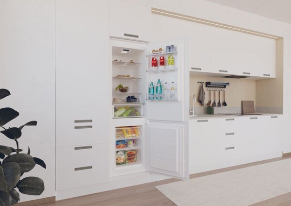 De Longhi Frigorifero da Incasso Combinato Capacit 250 Litri Classe energetica E Raffreddamento Statico - F6CSF250E