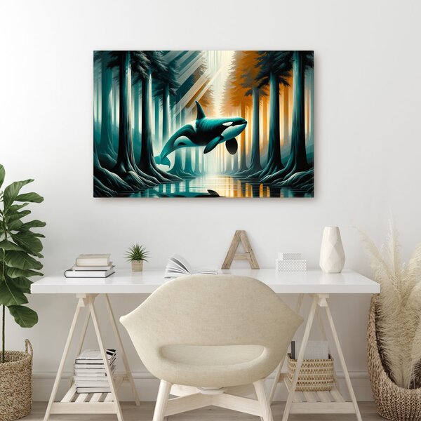 Quadro su tela – Sogno dell’orca