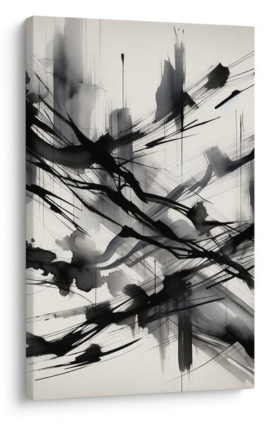 Quadro su tela – Pennellate dinamiche