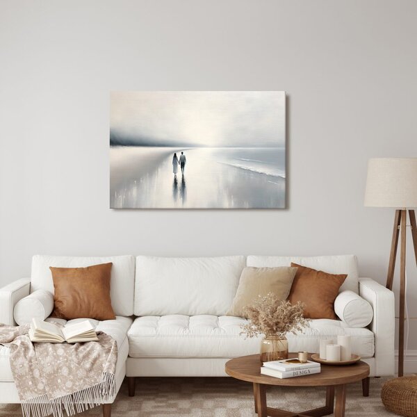 Quadro su tela – Passeggiata sul mare