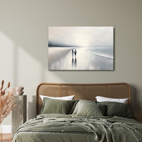 Quadro su tela – Passeggiata sul mare