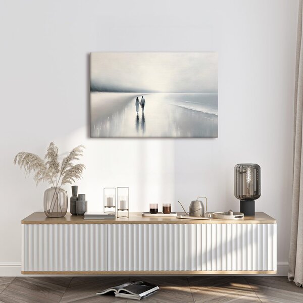 Quadro su tela – Passeggiata sul mare