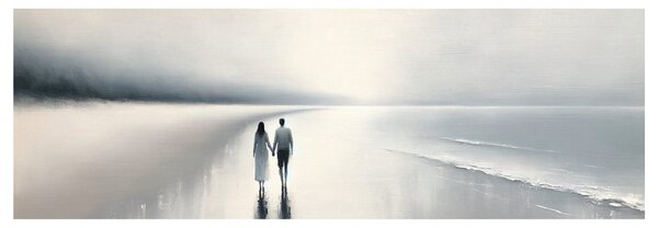 Quadro su tela – Insieme verso l’orizzonte