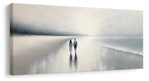 Quadro su tela – Innamorati sulla costa