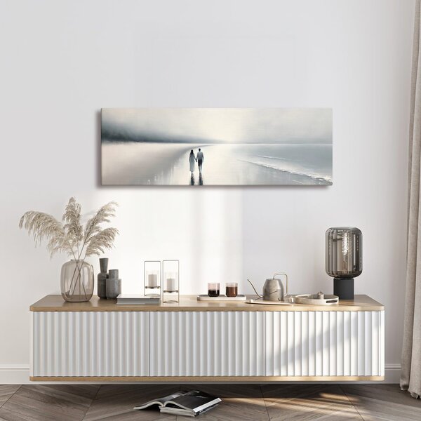 Quadro su tela – Insieme verso l’orizzonte