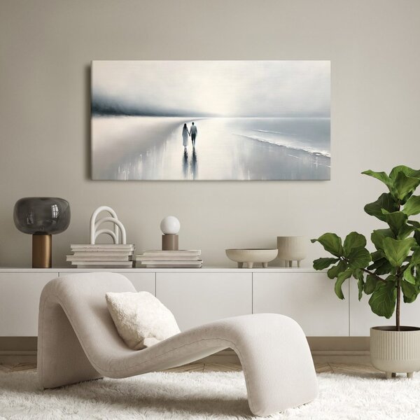 Quadro su tela – Innamorati sulla costa