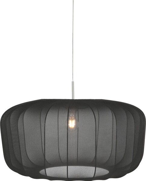 Steinhauer - lampada a sospensione - Sparkled Light - nero - tessile - E27 - 4473ST