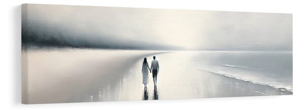 Quadro su tela – Insieme verso l’orizzonte