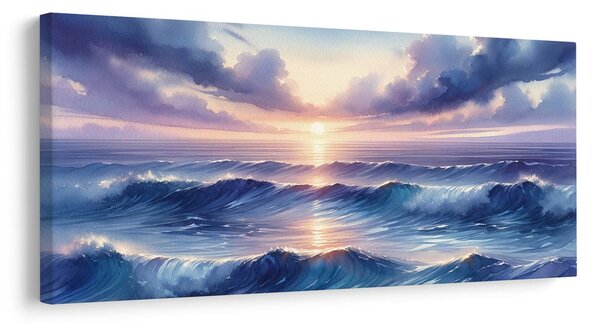 Quadro su tela – Orizzonte marino scintillante