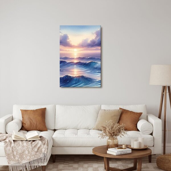 Quadro su tela – Sinfonia serale del mare