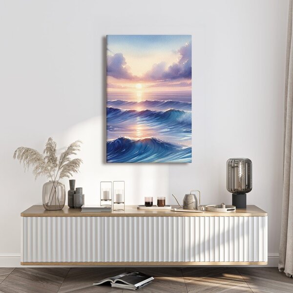 Quadro su tela – Sinfonia serale del mare