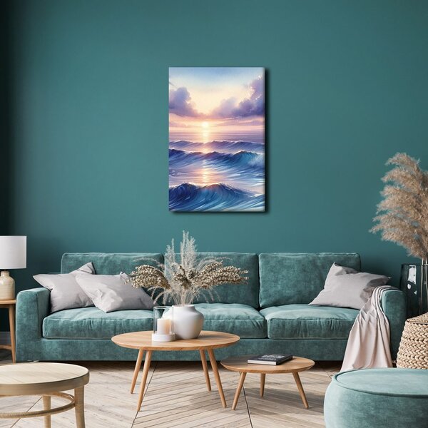 Quadro su tela – Sinfonia serale del mare