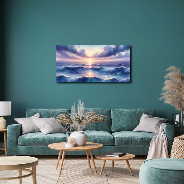 Quadro su tela – Orizzonte marino scintillante