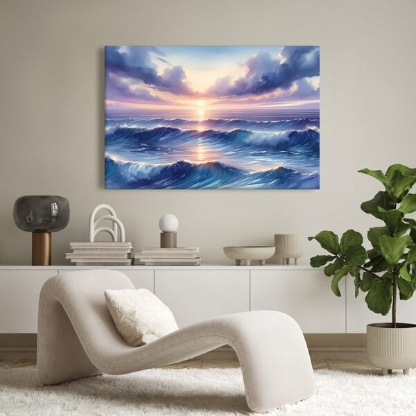 Quadro su tela – Respiro dell’oceano e del cielo