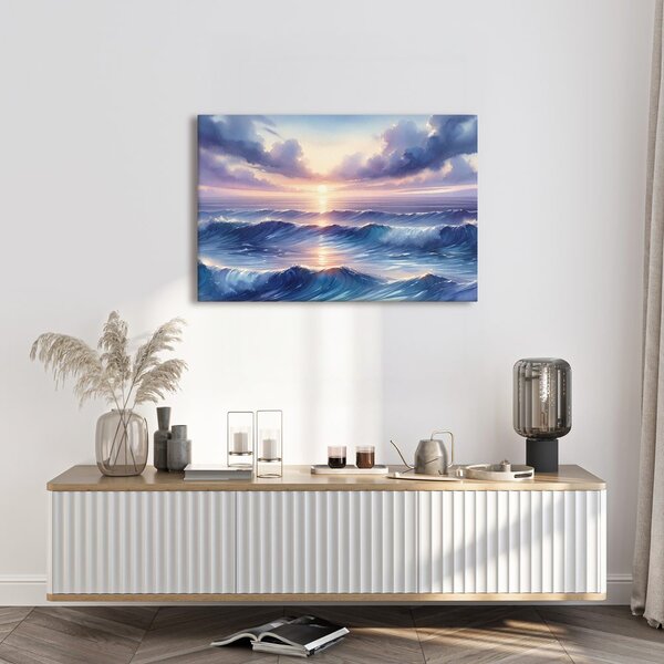 Quadro su tela – Respiro dell’oceano e del cielo
