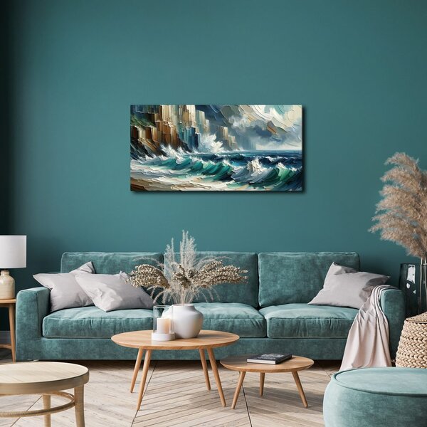 Quadro su tela – Onde selvagge