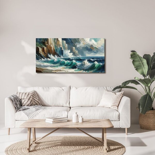 Quadro su tela – Onde selvagge