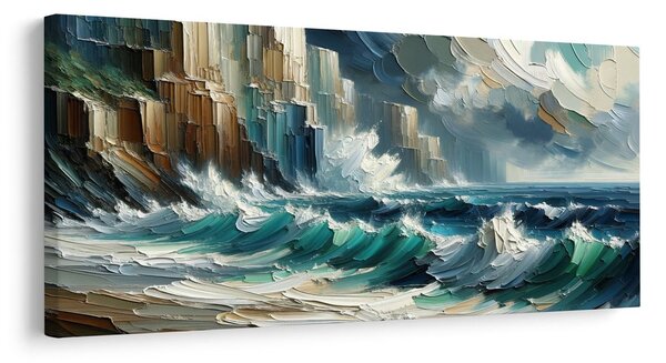 Quadro su tela – Onde selvagge