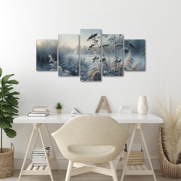 Quadro su tela – Paesaggio invernale