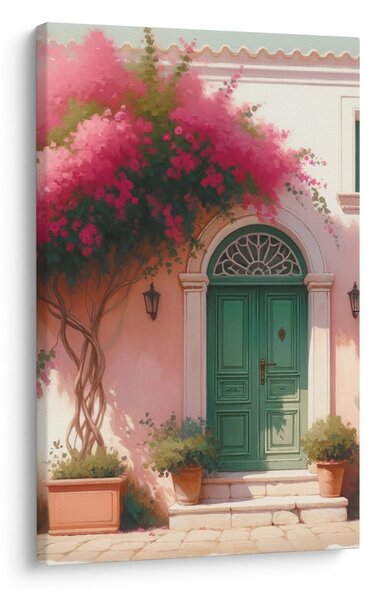 Quadro su tela – Ingresso mediterraneo
