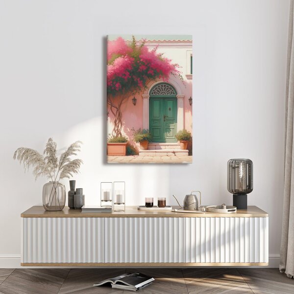 Quadro su tela – Ingresso mediterraneo