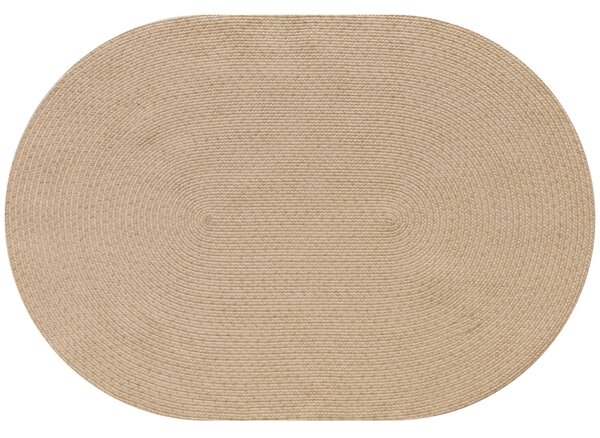 HOMCOM Tappeto da Salotto in Stile Rustico, 170x120x0.6 cm, Beige | Aosom Italy