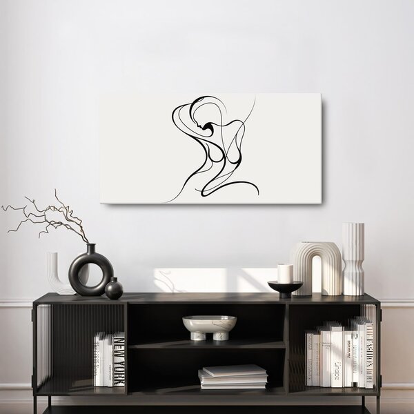 Quadro su tela – Curve artistiche di donna
