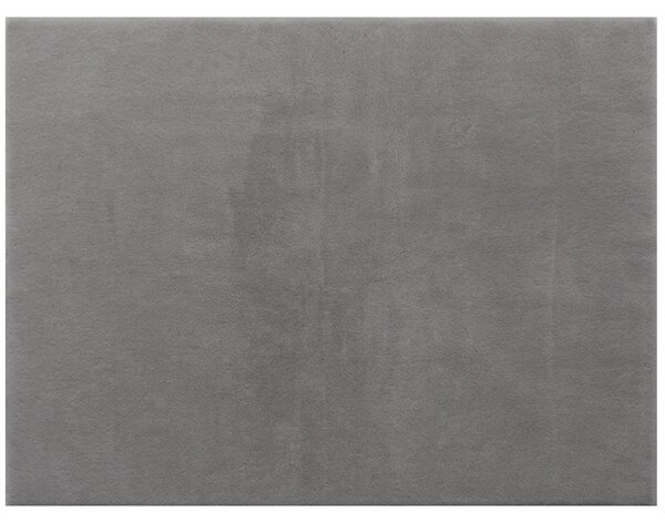 HOMCOM Tappeto Salotto 120x160 cm Lavabile in Lavatrice Pelo Lungo Stile Moderno Tappeto per Soggiorno Camera da Letto Grigio Chiaro | Aosom Italy
