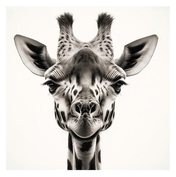 Quadro su tela – Sguardo della giraffa