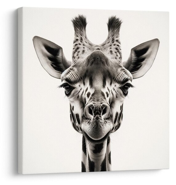 Quadro su tela – Sguardo della giraffa