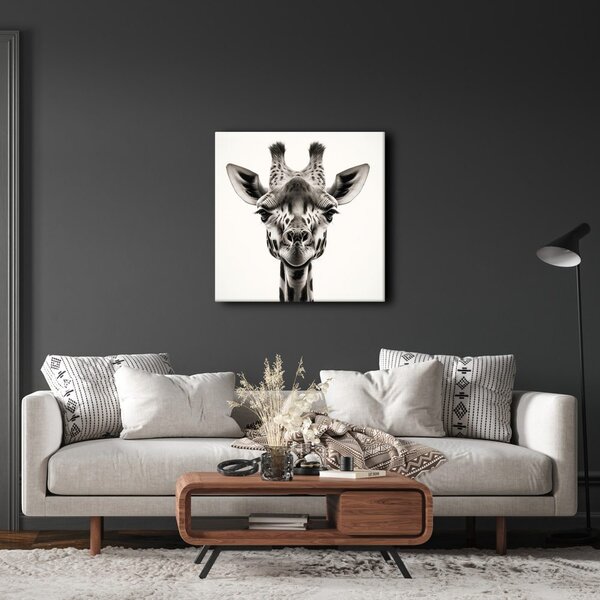 Quadro su tela – Sguardo della giraffa