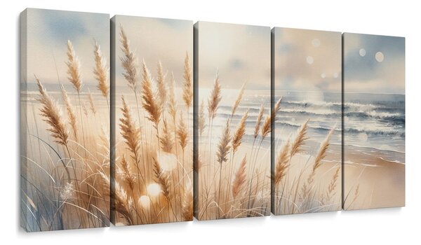Quadro su tela – Erba della pampa costiera