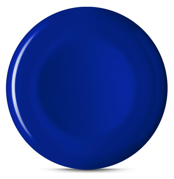 Piatti Frutta set pezzi 6 posti tavola in porcellana con decoro Sottosmalto Collezione Mitika lavabile in lavastoviglie Blu Portofino