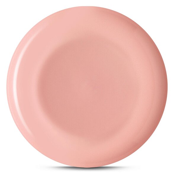 Piatti Frutta set pezzi 6 posti tavola in porcellana con decoro Sottosmalto Collezione Mitika lavabile in lavastoviglie Rosa Capri