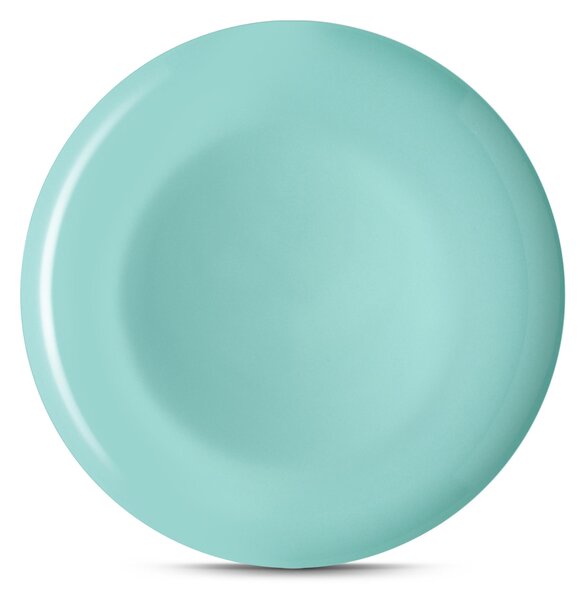 Piatti Frutta set pezzi 6 posti tavola in porcellana con decoro Sottosmalto Collezione Mitika lavabile in lavastoviglie Azzurro Portocervo