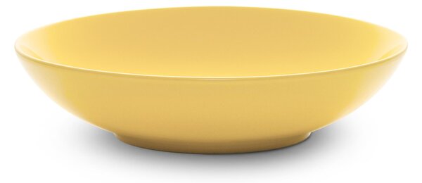 Piatti Fondi set pezzi 6 posti tavola in porcellana con decoro Sottosmalto Collezione Mitika lavabile in lavastoviglie colore Sabbia Cefal�