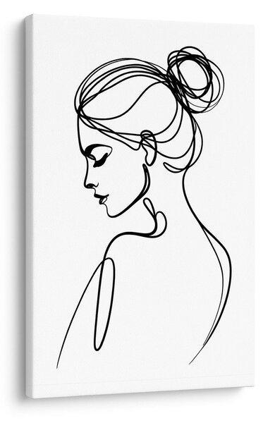Quadro su tela – Linee e grazia