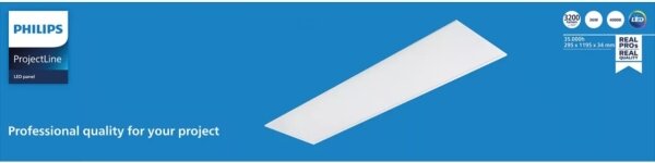 Philips - Pannello LED da incasso per controsoffitto PROJECTLINE LED/36W/230V 4000K 119x29,5 cm
