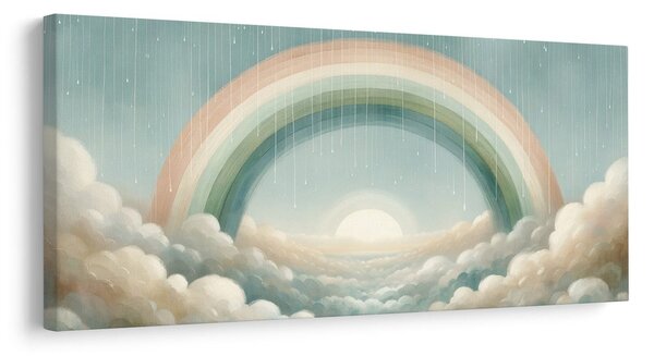 Quadro su tela – Porta fiabesca verso il cielo
