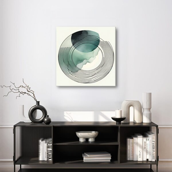 Quadro su tela – Cerchi in armonia